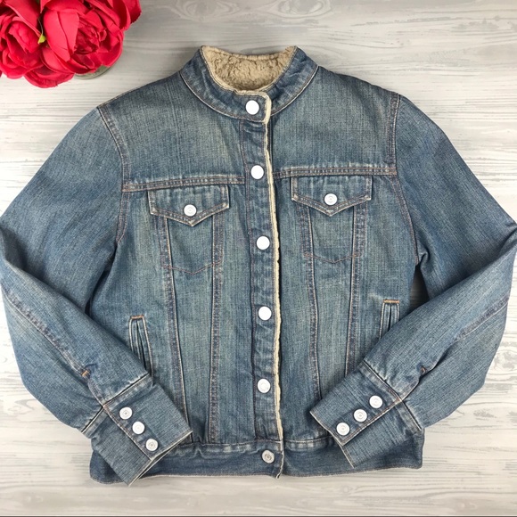 GAP Jackets & Blazers - Vintage gap sherpa lined denim jacket